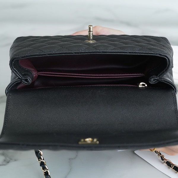 シャネル ココハンドル 偽物 24cm ミニフラップ shw27560