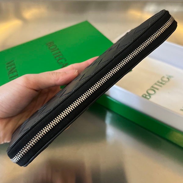【最高級・バイカラー】ボッテガヴェネタ スーパーコピー イントレチャート ジップアラウンドウォレット bow80765