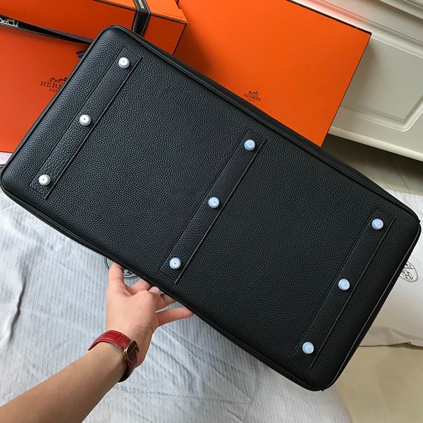 【1点物】エルメス バーキン50 スーパーコピー ハンドバッグ トリヨンクレマンス H刻印 シルバー 金具 erv95587