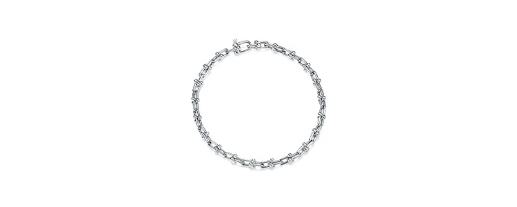 3.ハードウェア マイクロリンク ブレスレット シルバー