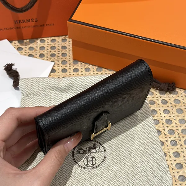 25絶対欲しい！エルメス Bearn べアン N級品 コンビネ 財布 ゴールド H082875