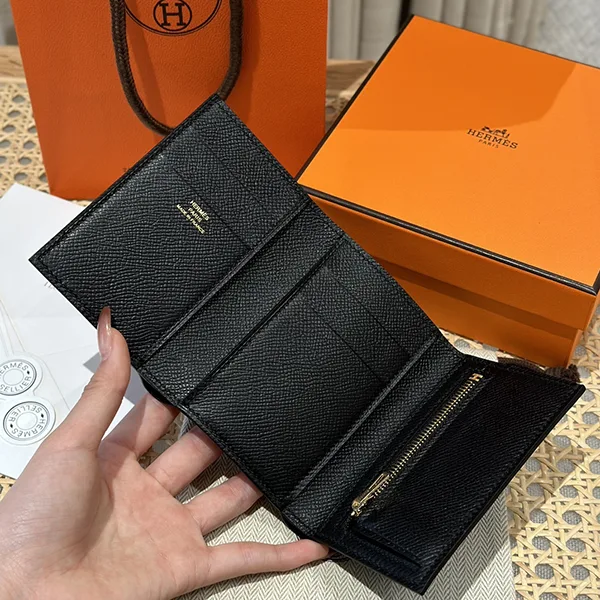 25絶対欲しい！エルメス Bearn べアン N級品 コンビネ 財布 ゴールド H082875