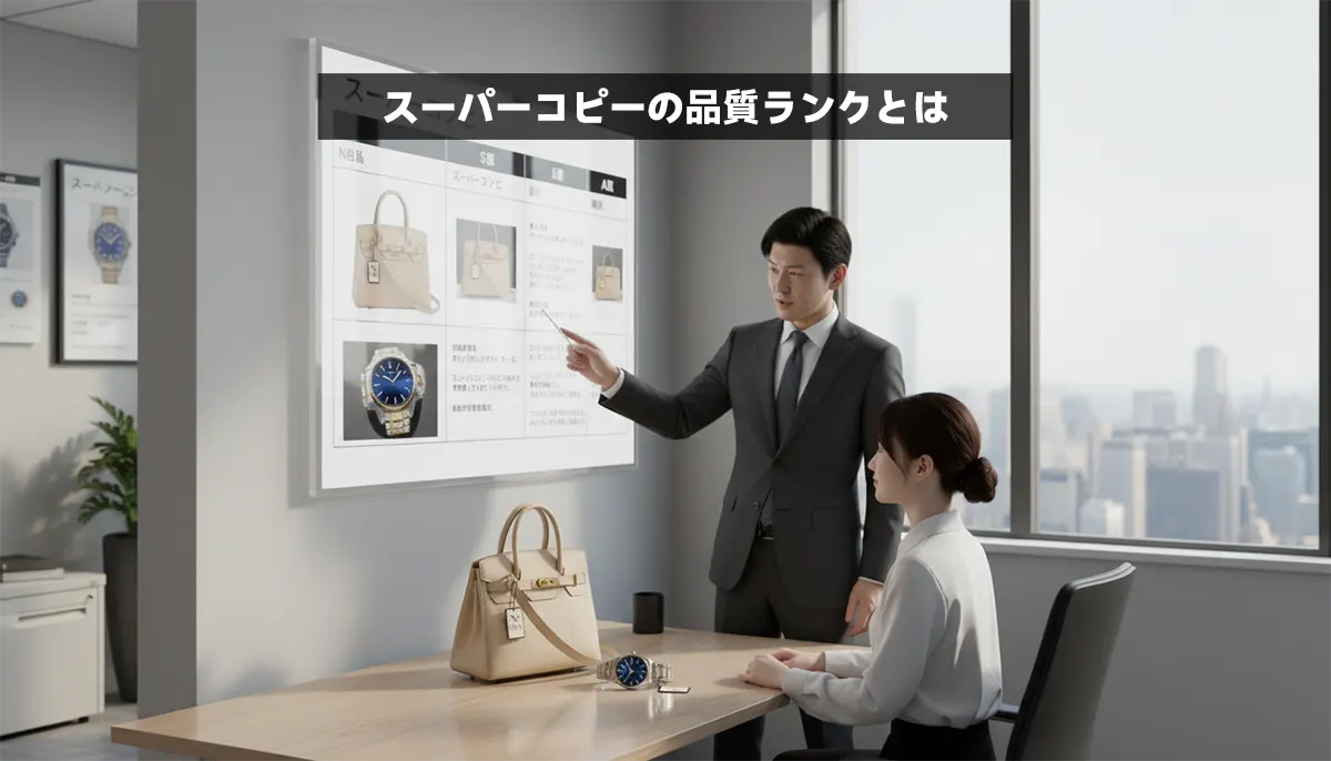 スーパーコピーの品質ランクとは