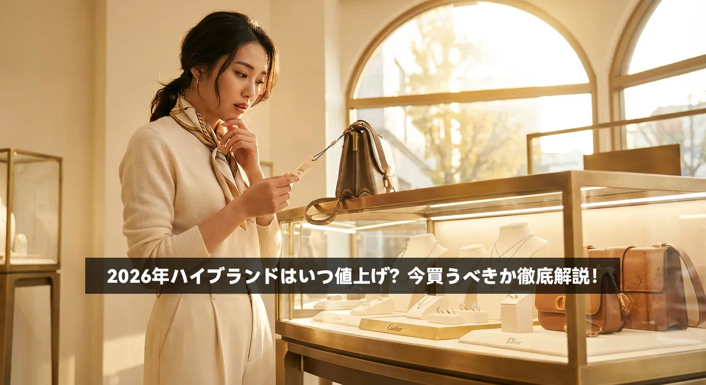 2026年ハイブランドはいつ値上げ？今買うべきか徹底解説！