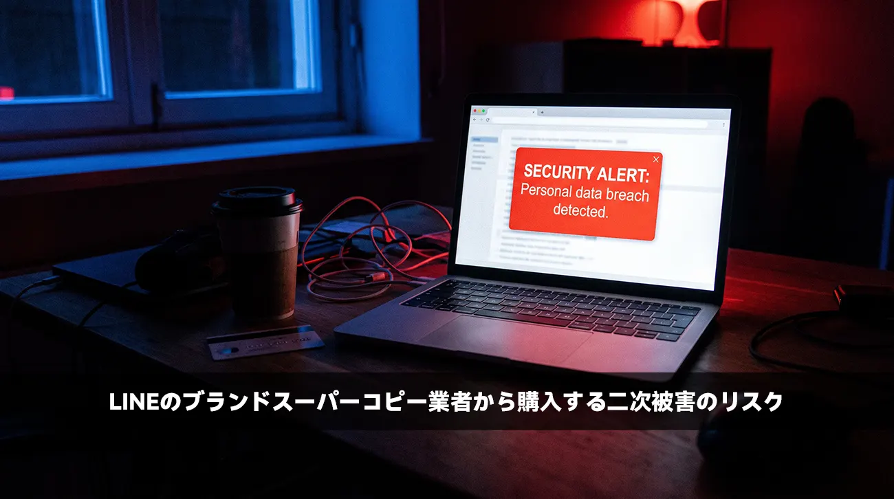 ネット詐欺やクレジットカード情報漏洩の危険性を表すイメージ