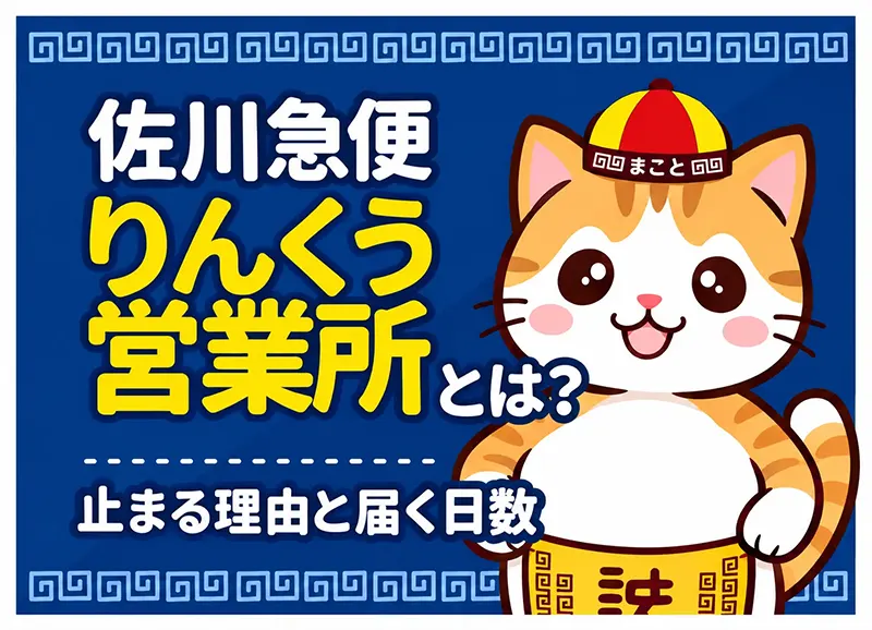 佐川急便りんくう営業所とは？